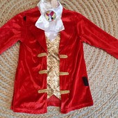Маскарадный вилюровый костюм (туника) барон Мюнхаузен на 3-5 лет