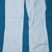 Женские лёгкие штаны из льна, размер xs - s, описание )