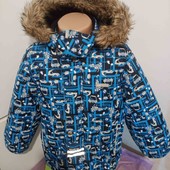 Куртка зимова для хлопц Ленне дивіться заміри є нюанс розмір 110 дивіться заміри