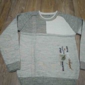 свитер, состояние нового р. 134, 140