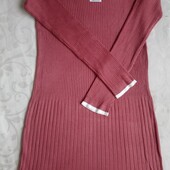 Esmara Германия Красивое демисезонное платье в рубчик 36/38р евро