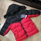 Классная дутая куртка, зима, еврозима, на 5 лет