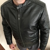 Стильна куртка екошкіра xl(50)