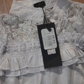Белая нарядная блузочка для девочки, цена -блиц цена