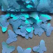 Метелики блакитні, 50шт