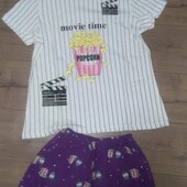 Костюм для дома или пижама, футболка и шорты, Узбекистан