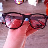 Фирменные полупрозрачные солнцезащитные очки Ray flector