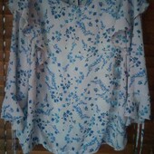 Легкая свободная блузка george размер uk18 eur 46