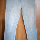 серые джинсы девочке, рост 122-128