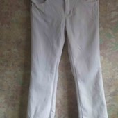 Белые летние брюки/ джинсы