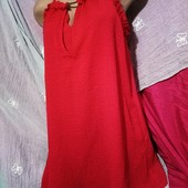 ❤️☀️❤️Красивое красное платье - сарафан. Состояние новой вещи.