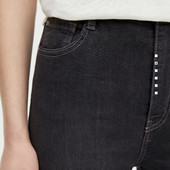 джинсы skinny скинни на высокой талии pull&bear 34 xs