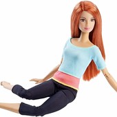 Барбі шарнірна йога Barbie Made to Move doll, оригінал.