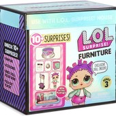 Новинка LOL surprise furniture roller rink with roller skater doll лялька лол з меблями оригінал