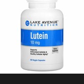 Лютеин, 10 мг, 60 растительных капсул