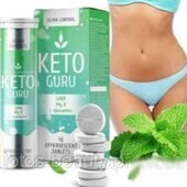 Keto Guru - Шипучі таблетки для схуднення і зниження ваги (Кето Гуро), без почуття голоду 20шт