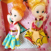 Набор две очаровательные куколки сестрички в коробке