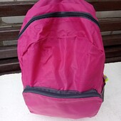 Новый рюкзак дорожный трансформер ( розовый)
