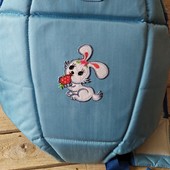 Детская переноска, рюкзак, кенгурушка голубая для мальчика