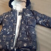 Теплая зимняя курточка. 7 - 8 лет. Disney