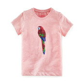 ☘ Якісна яскрава футболка з папугою від Tchibo (Німеччина), розмір: 122/128