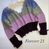 Шикарный пуловер оверсайз,тренд этой весны 2022 фирма Forever 21 размер и цвет на выбор!Рекомендуем!