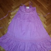пышный фиолетовый сарафанчик Deloras на 6-10 лет