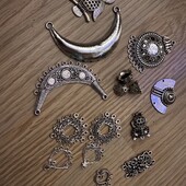 Фурнитура тибетское серебро лот пол кило