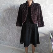 Красивое платье +шубка!!!