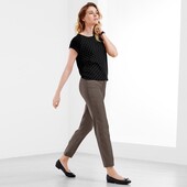 ♕ Практичні жіночі стрейч-брюки, розмір 42-44 (36 євро)