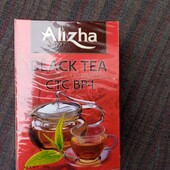 Чай чорний цейлонський Alizha СТС - гранульований 100грм