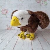 Мягкая игрушка орлан орел в крыльях проволока птица National Geographic