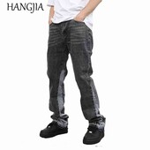 ♤Boohoo MAN Зауженные джинсы с вставками♤ пояс - 41 см