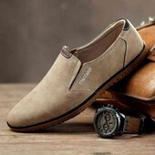 Демисезонные мужские туфли,бежевые " Т.Taccardi"