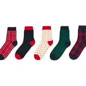 ☘ Лот 2 пари☘ Якісні бавовняні шкарпетки від tcm Tchibo (Німеччина), розміри: 35-38