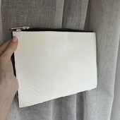 Кожаный клатч Zara в идеальном состоянии. Натуральная кожа.