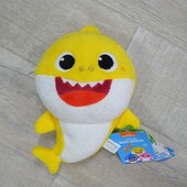 ♕ Дуже мила іграшкова акула 25 см