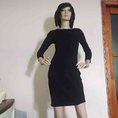 Чорна сукня футляр з камнями Mohito