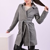 Стильне кашемірове пальто ,якість супер р 42-44