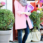 ✨ Шикарное женское пальто, хит продаж Розовое пальто