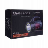 Фонарик аккумуляторный Kraft&Dele KD1242 lampa 8000mAh powerbank