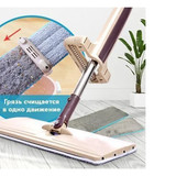 Швабра лентяйка с отжимом Cleaner 360 Spin Mop (одна моющая насадка)