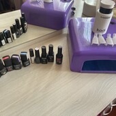 Набір для манікюру_UV Лампа+гель лаки !Все одним лотом