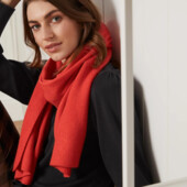 ♕ Якісний жіночий шарф для стильного образу від Tchibo (Німеччина), розмір 46*170см