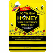 Тканевая маска для лица с прополисом и медом Honey Farm Stay 23 мл