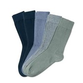 лот 3 пари. Шкарпетки з високоякісної органічної бавовни Tchibo (Німеччина) розмір 35-38 син+сер