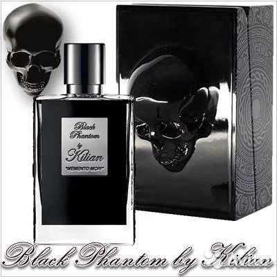 Black phantom. Black/Phantom/50мл Киллиан. Киллиан Блэк Фантом упаковка. Килиан Парфюм с черепом. Шкатулка Kilian с черепом.