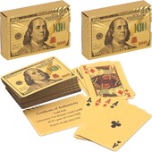 Карти Доллар, золото, 54 карти 14-100