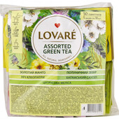 Чай "Зелений Асорті" Lovare 50 пак.