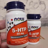 підтримка настрою - амінокислота от Now Foods 5-HTP 50 мг 30 капсул
